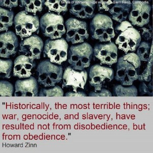 Obedience is the killer